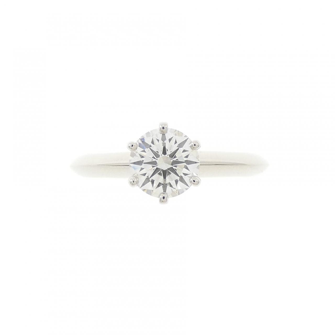 ティファニー クラシックソリティア リング 0.61CT