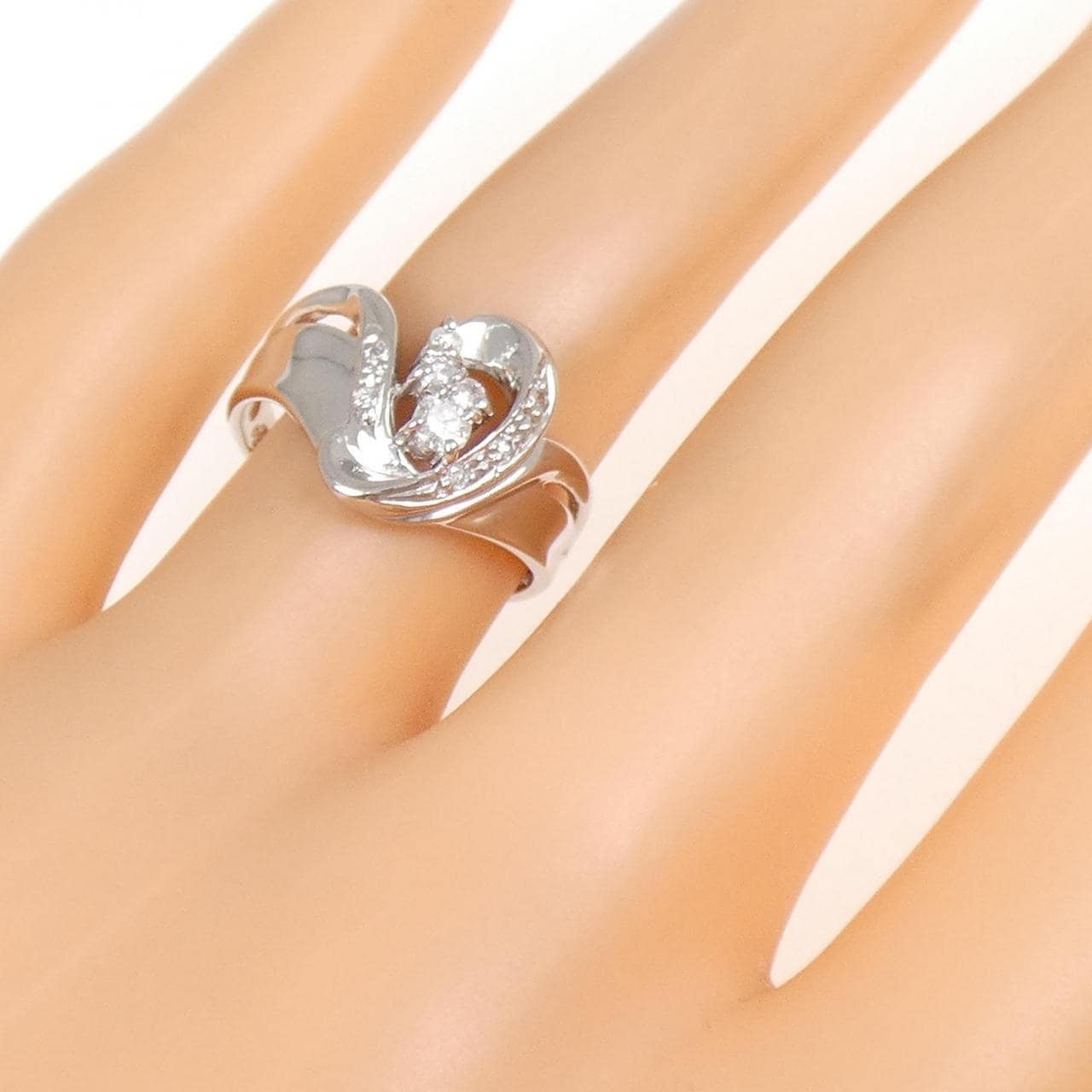PT850 ダイヤモンド リング 0.16CT
