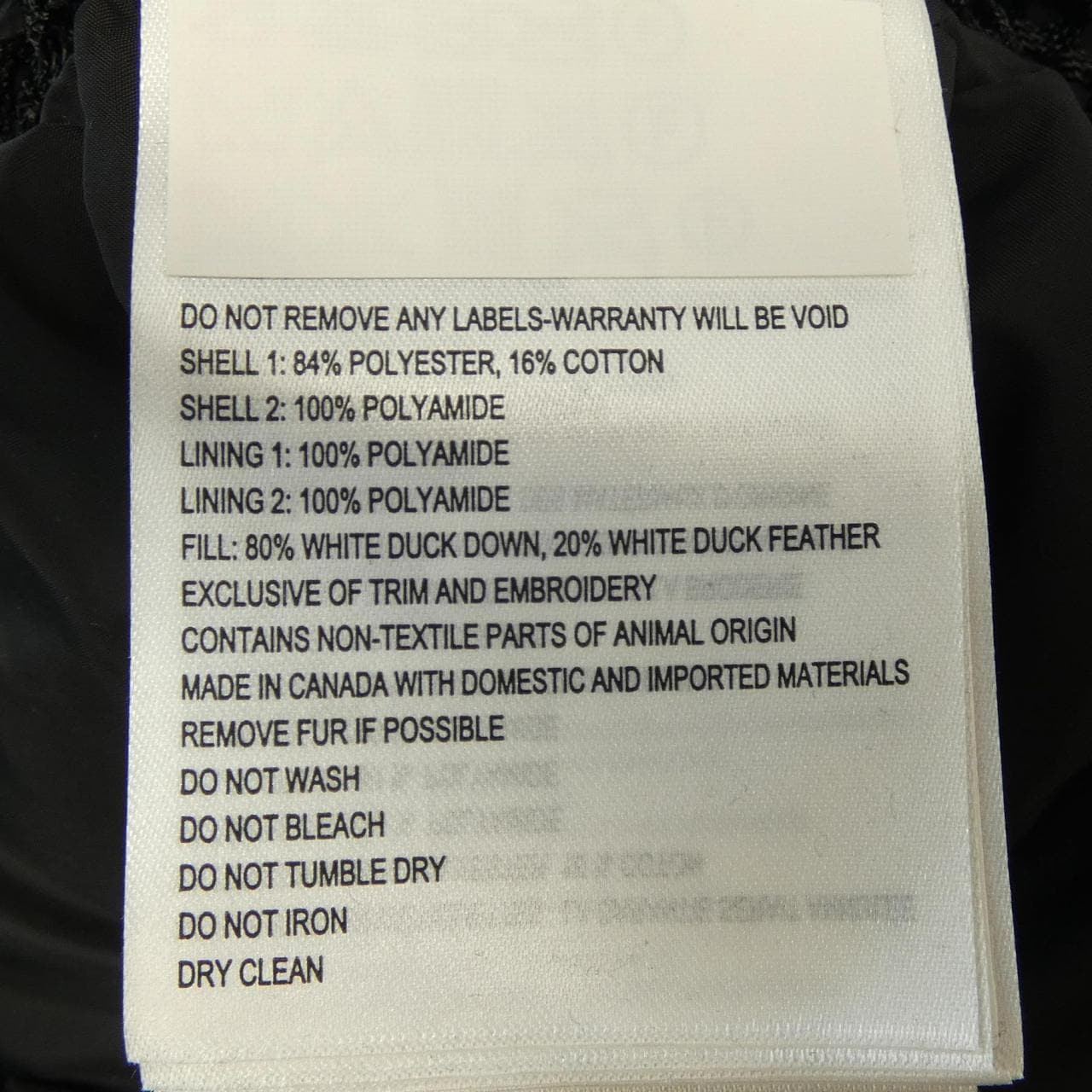 カナダグース CANADA GOOSE 2073MBA ダウンコート