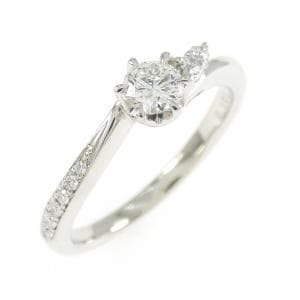 PT950 ダイヤモンド リング 0.192CT F VVS1 3EXT H&C