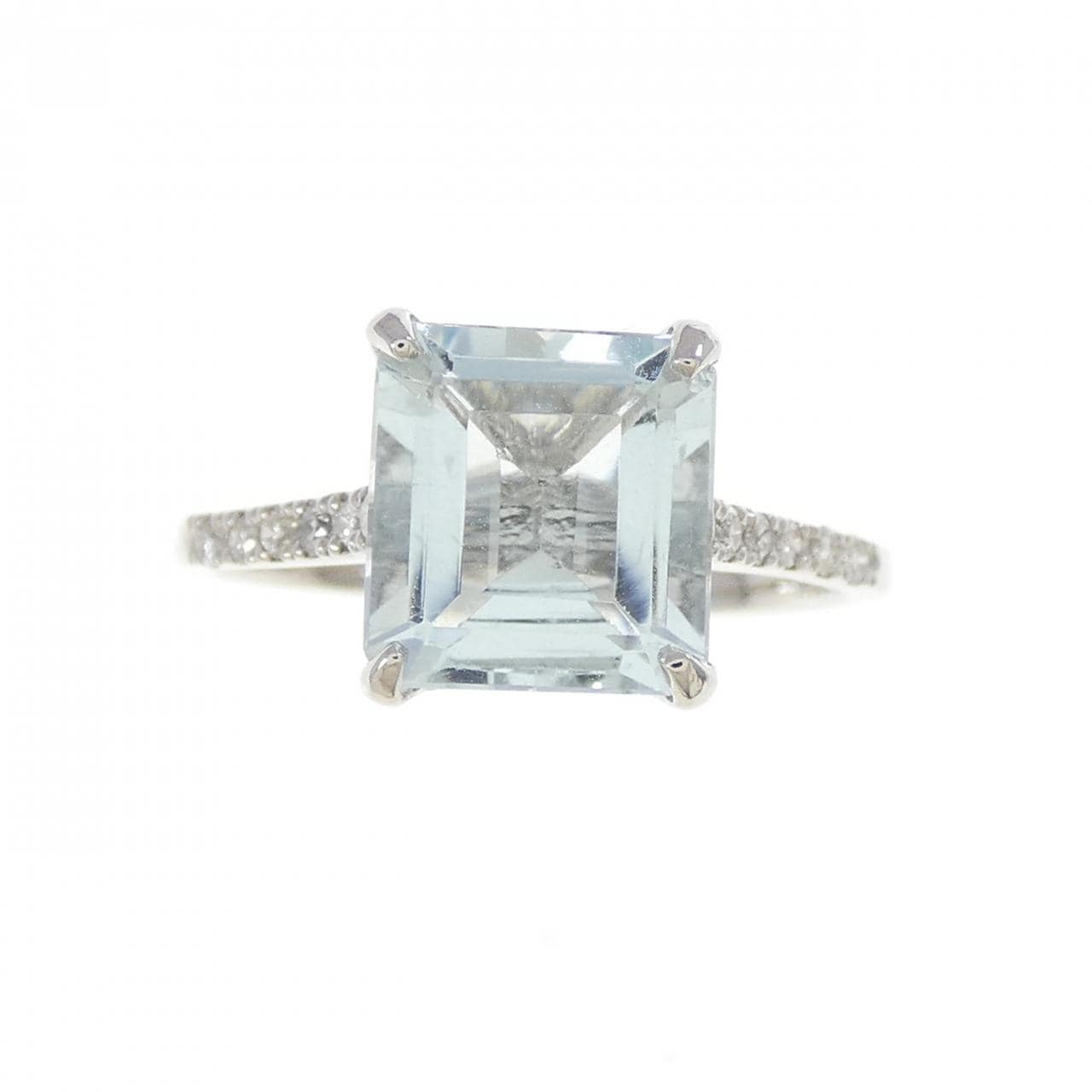 PT900 アクアマリン リング 1.80CT