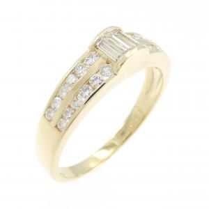 K18YG ダイヤモンド リング 0.58CT