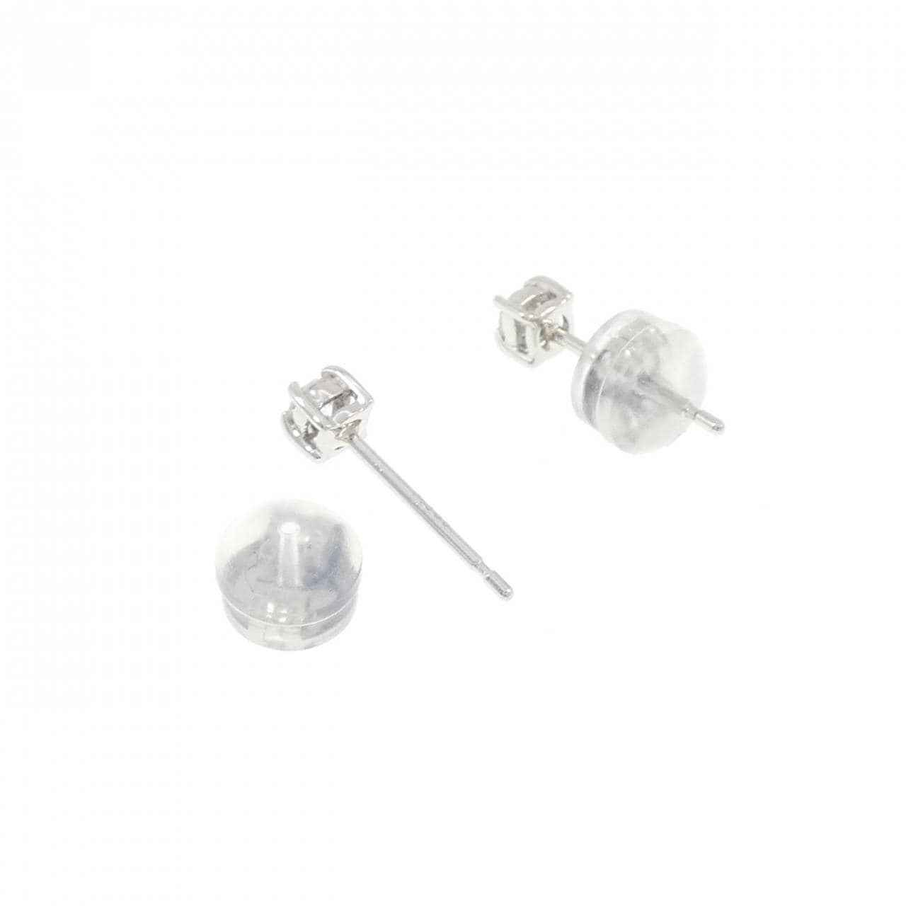 【リメイク】PT900 ダイヤモンド ピアス 0.10CT