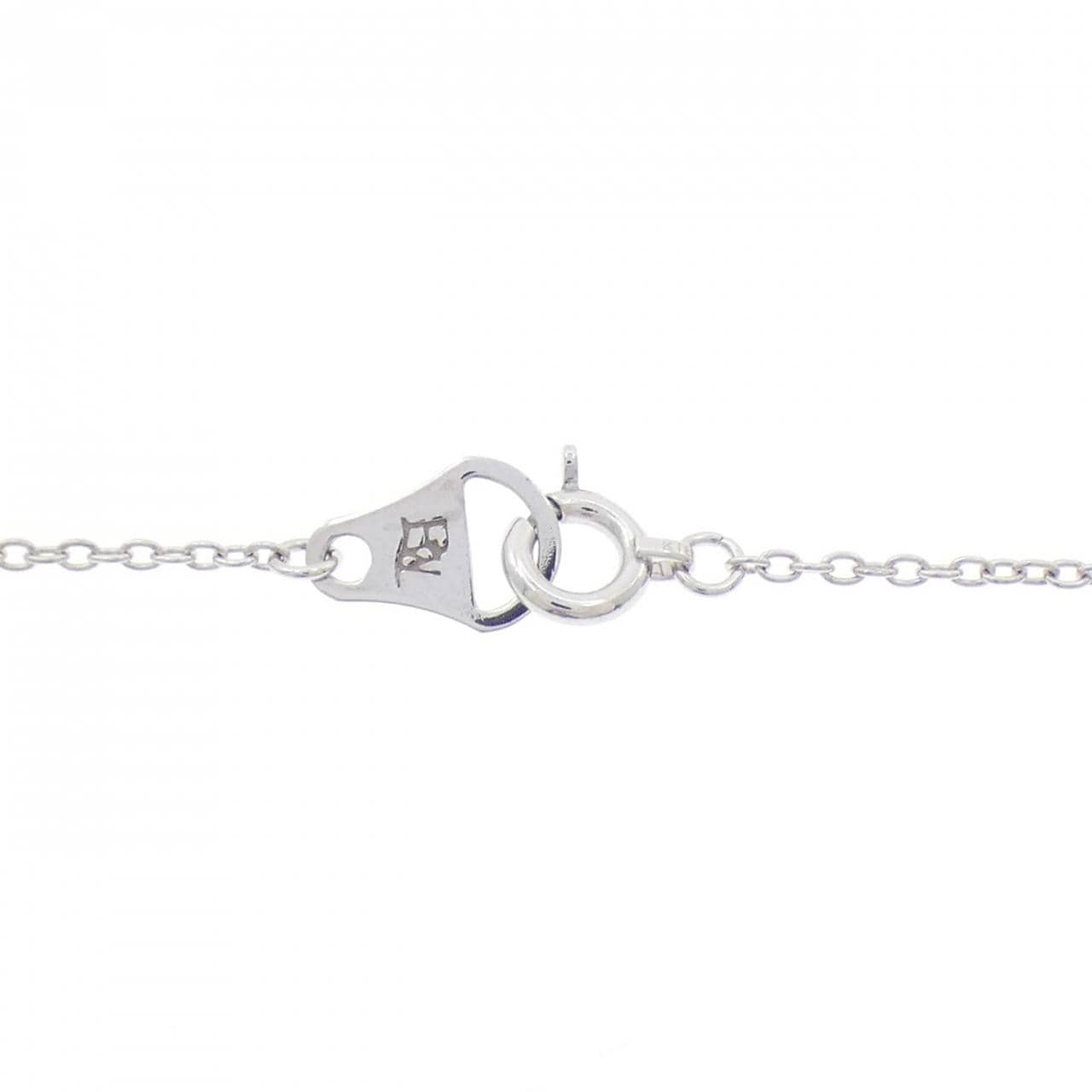 K18WG ダイヤモンド ネックレス 0.01CT