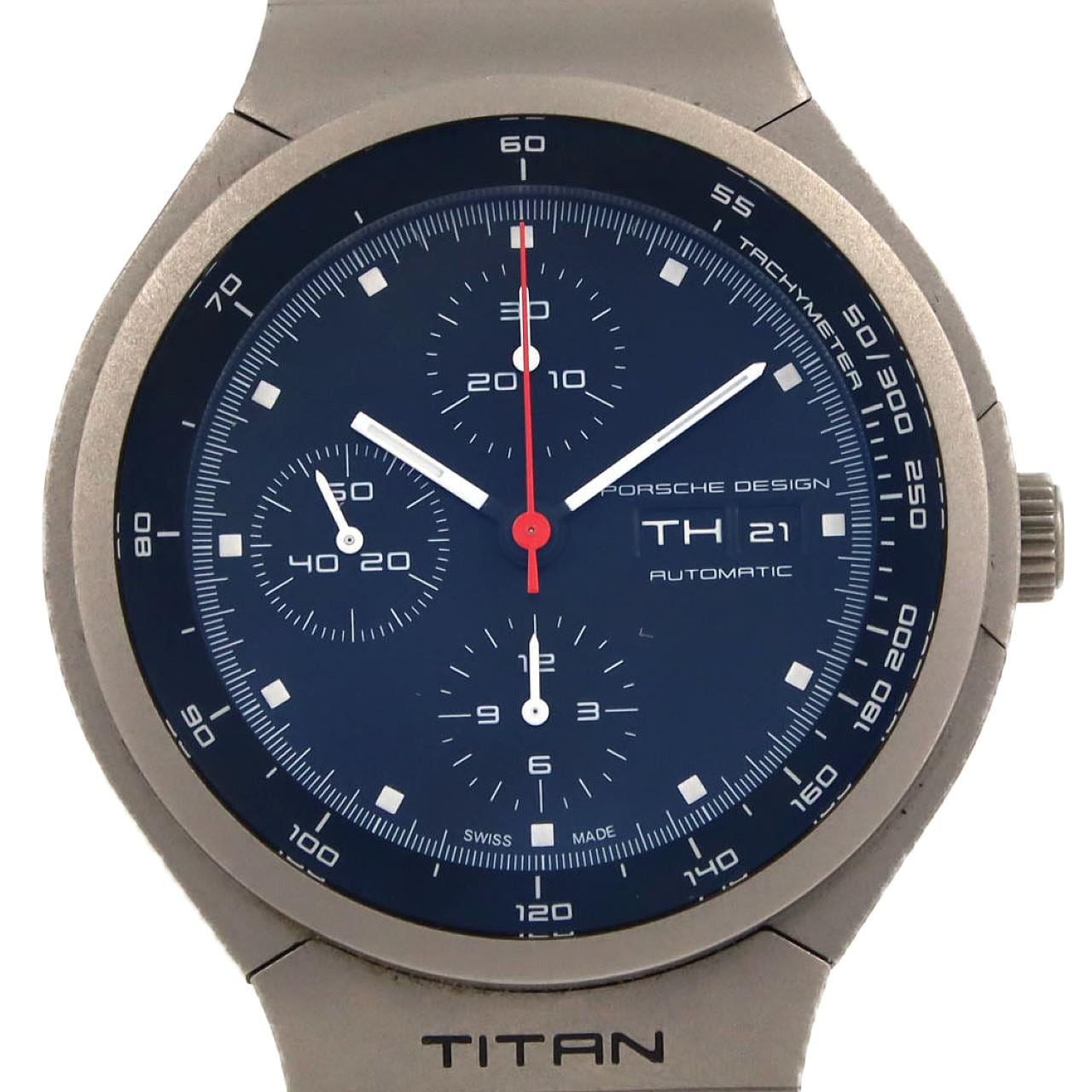 【ノーメンテナンス還元価格】ポルシェ･デザイン ヘリテージチタニウムクロノ LIMITED P.6530/6530.11.41.1219 TI 自動巻