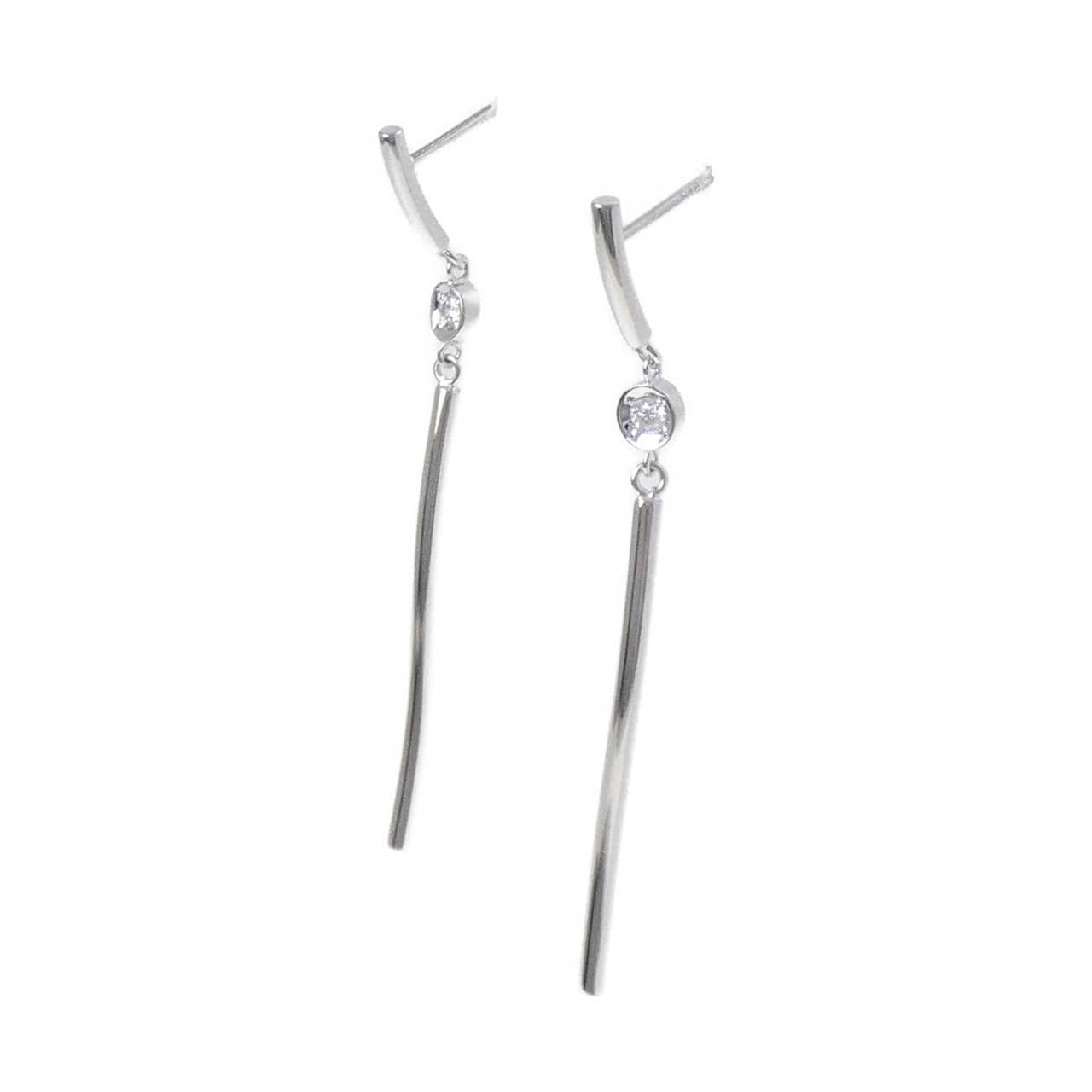 スタージュエリー ダイヤモンド ピアス 0.06CT