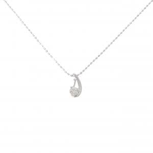 K10WG ダイヤモンド ネックレス