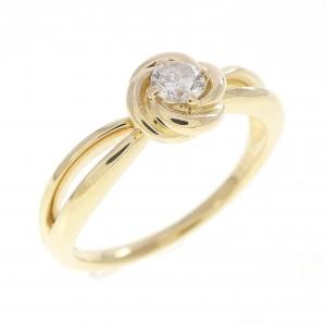 K18YG ダイヤモンド リング 0.14CT