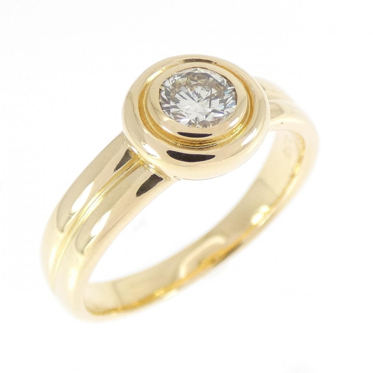 K18YG ダイヤモンド リング 0.33CT