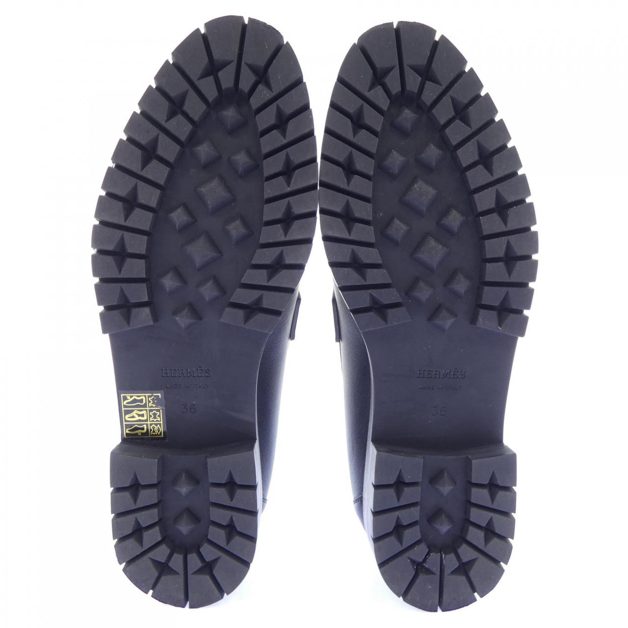 エルメス HERMES フォーブル FAUBOURG パリバックル 222252Z シューズ