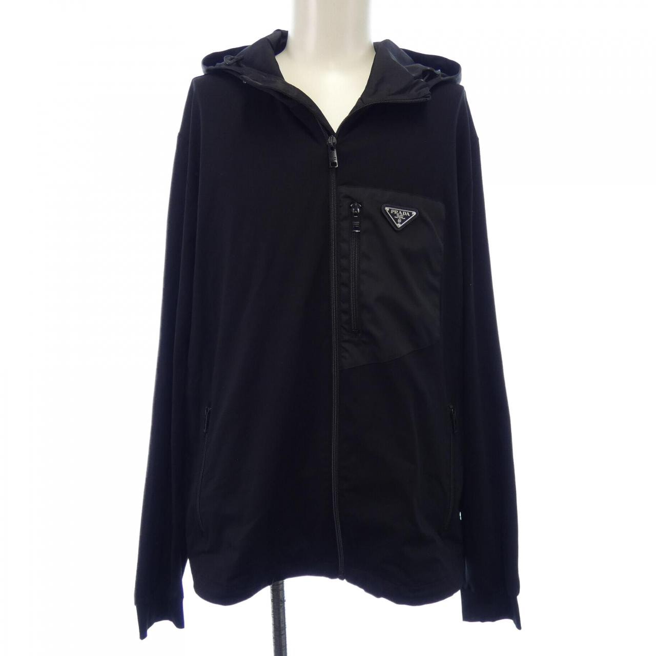 プラダ PRADA トライアングルロゴ テクニカルコットン UJL79A S231 1YED ジャケット