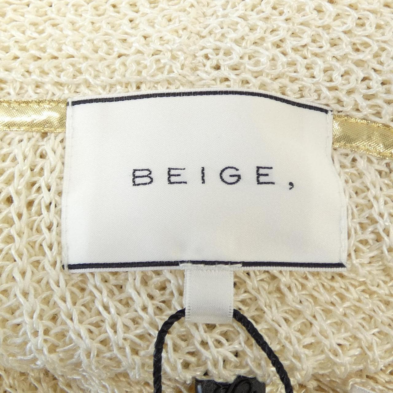 ベイジュ BEIGE. ロングカーディガン