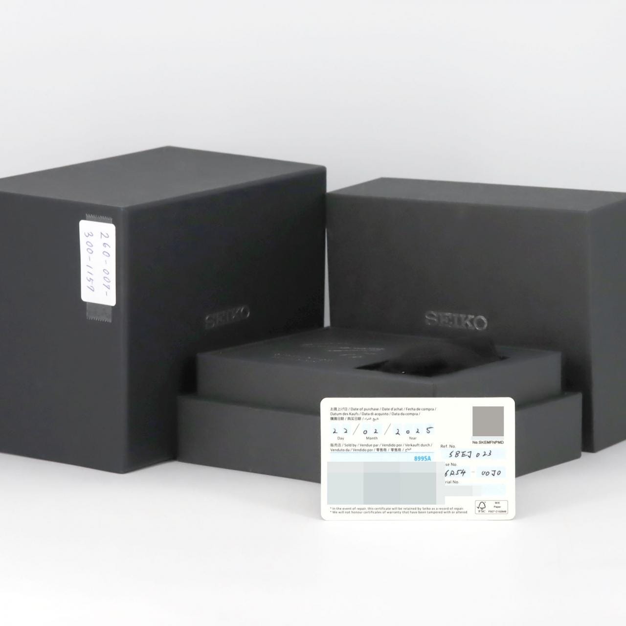 セイコー プロスペックス･大谷翔平2025 LIMITED 6R54-00J0/SBEJ023 SSxセラミック 自動巻