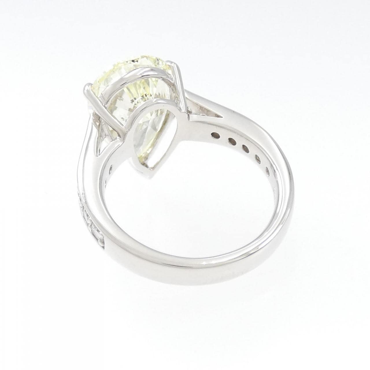 [Remake] PT Diamond Ring 5.015CT LY SI2 Pear Shape