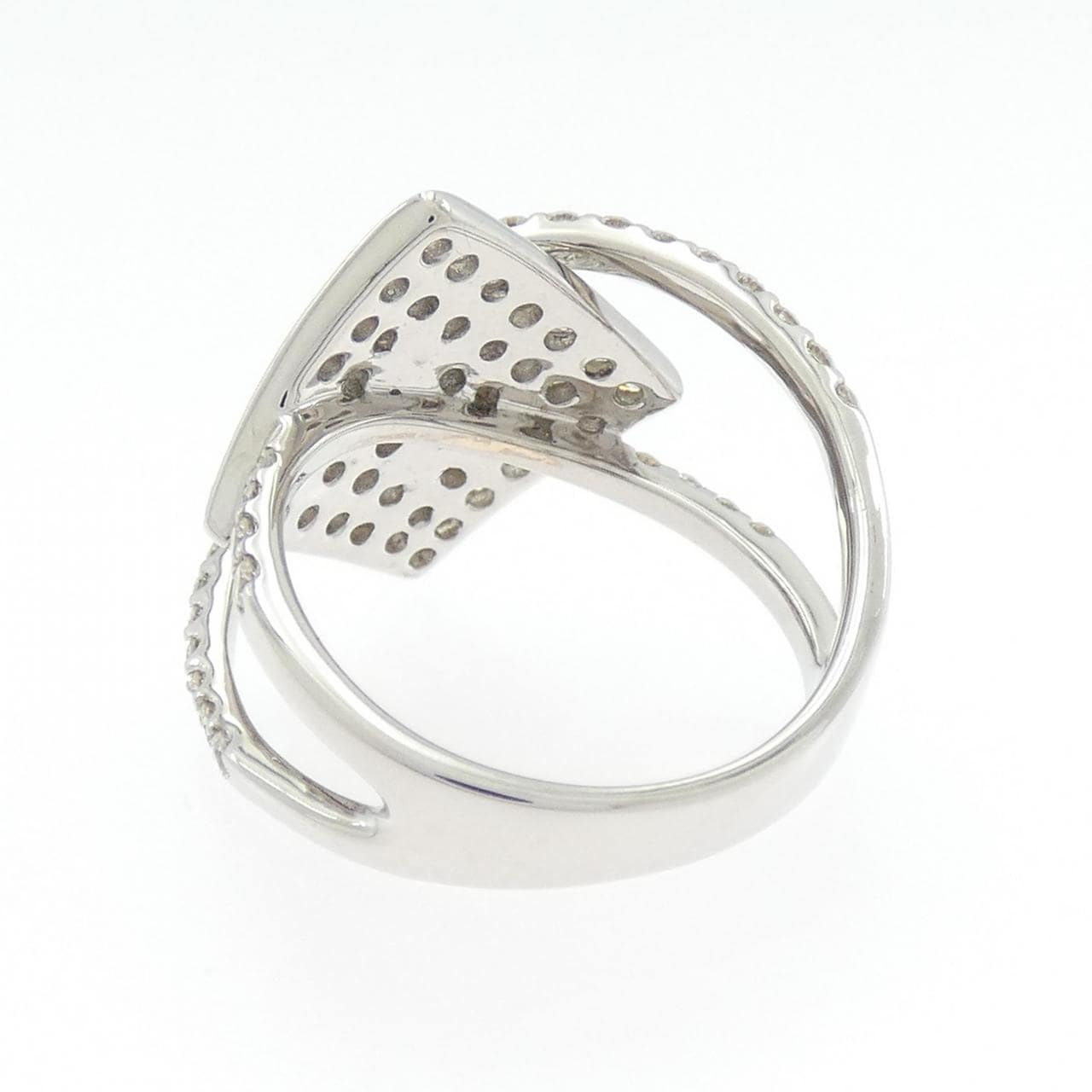 K18WG ダイヤモンド リング 1.65CT