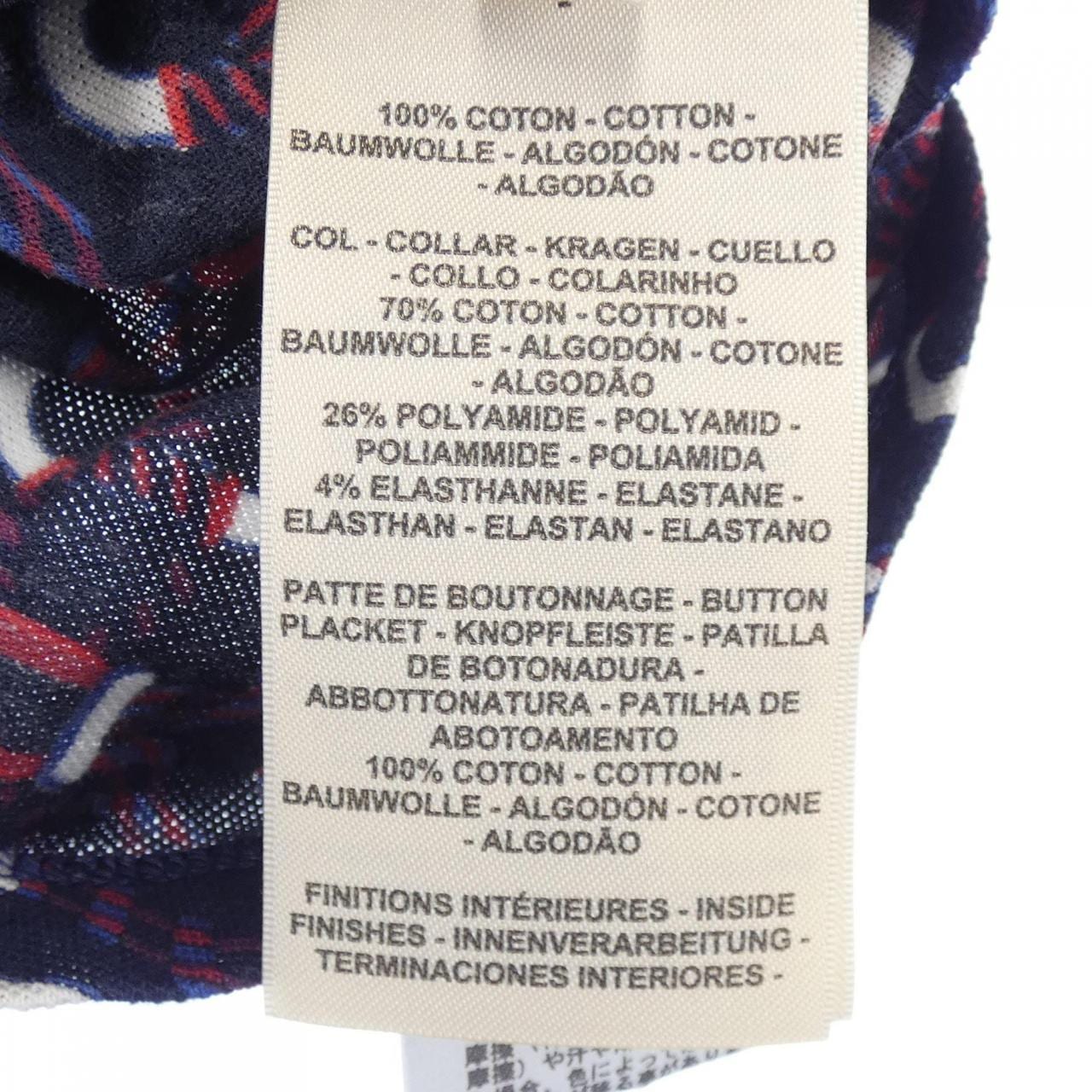 エルメス HERMES カノエ　CANOE 3E4512DB ポロ ドレス カットワンピース