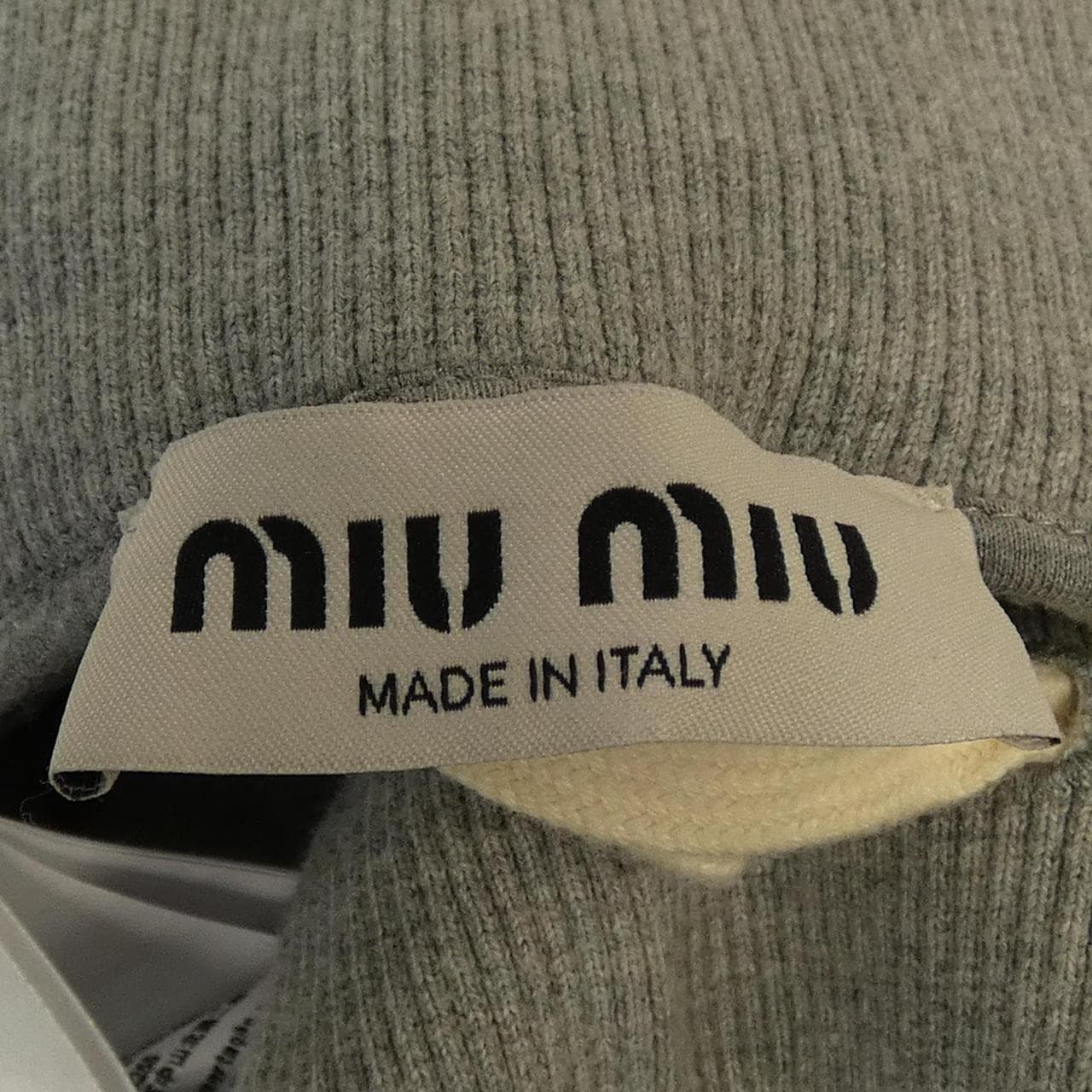 ミュウミュウ MIU MIU コットンフリース パンツ MJP335 SOOO 13UK パンツ