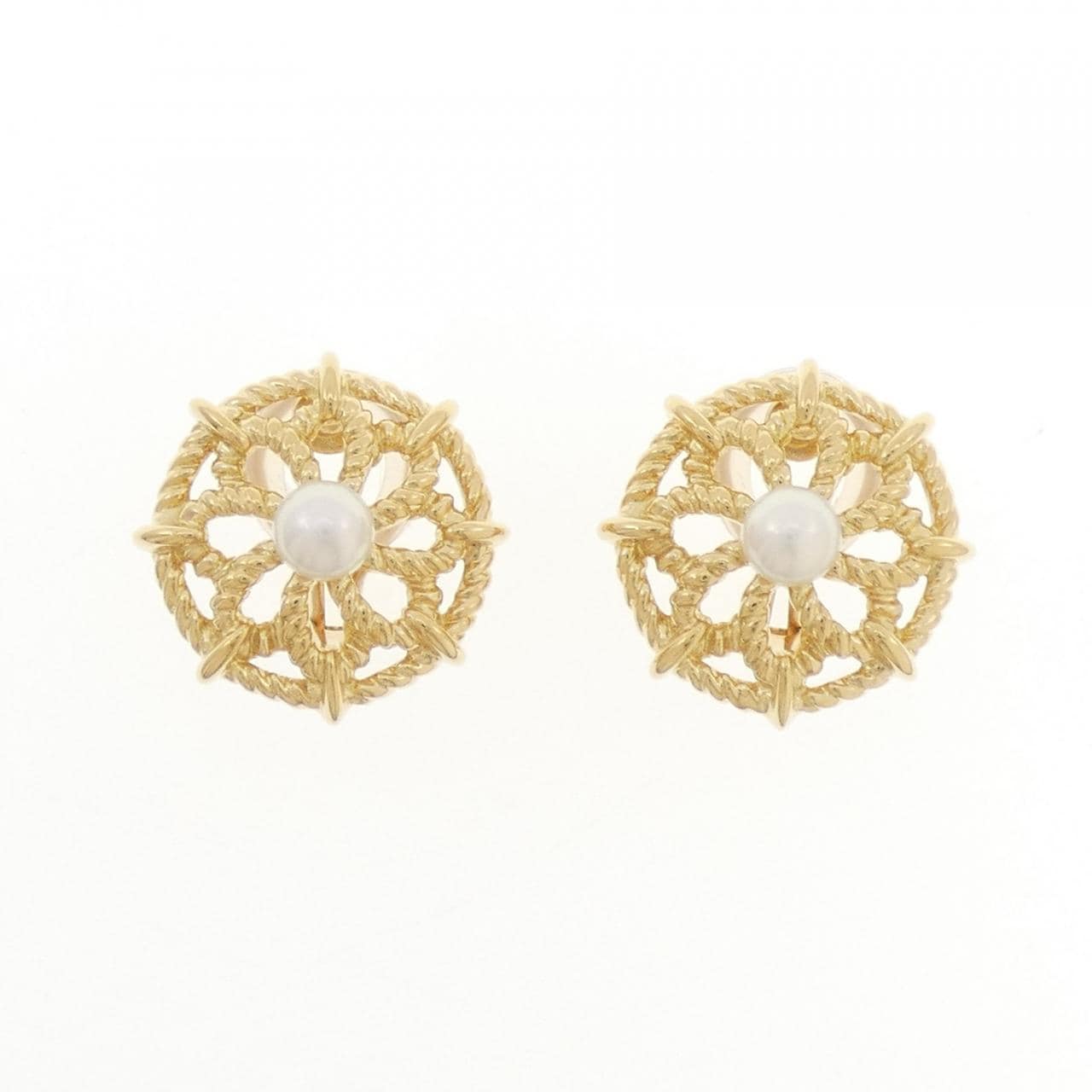 ミキモト アコヤパール イヤリング 5.1mm