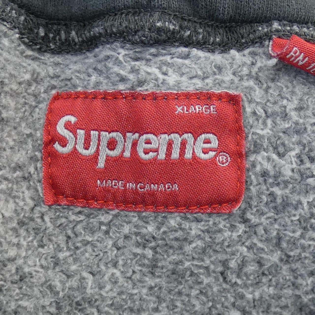 シュプリーム SUPREME Overdyed S logo パーカー