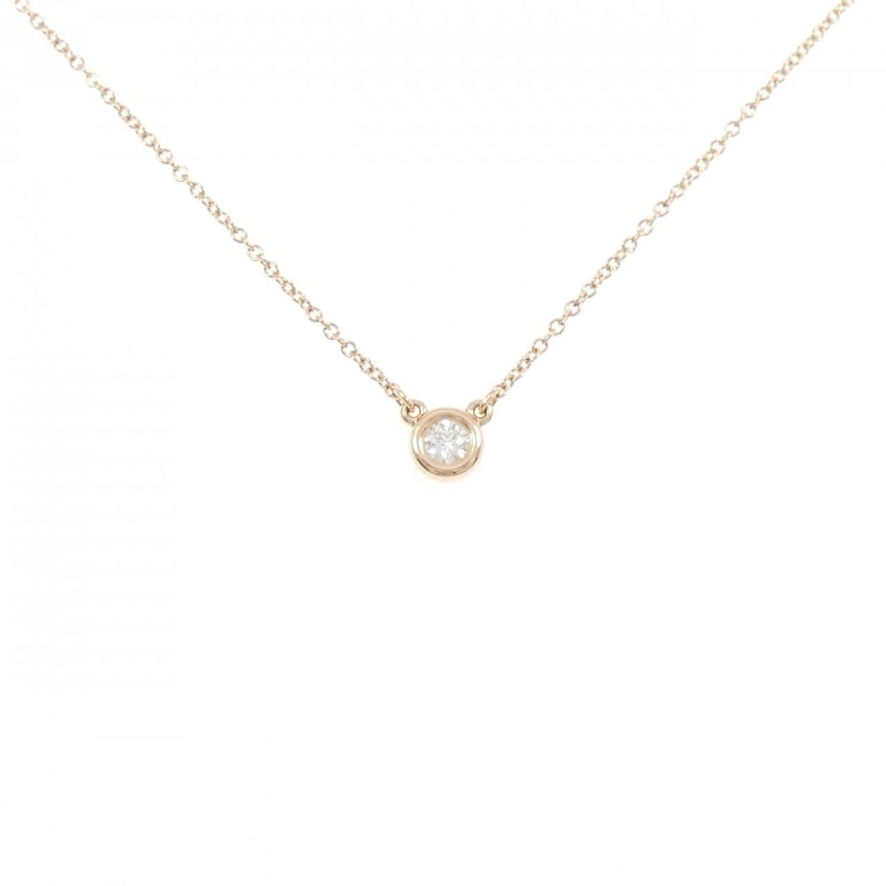ティファニー バイザヤード ネックレス 0.10CT