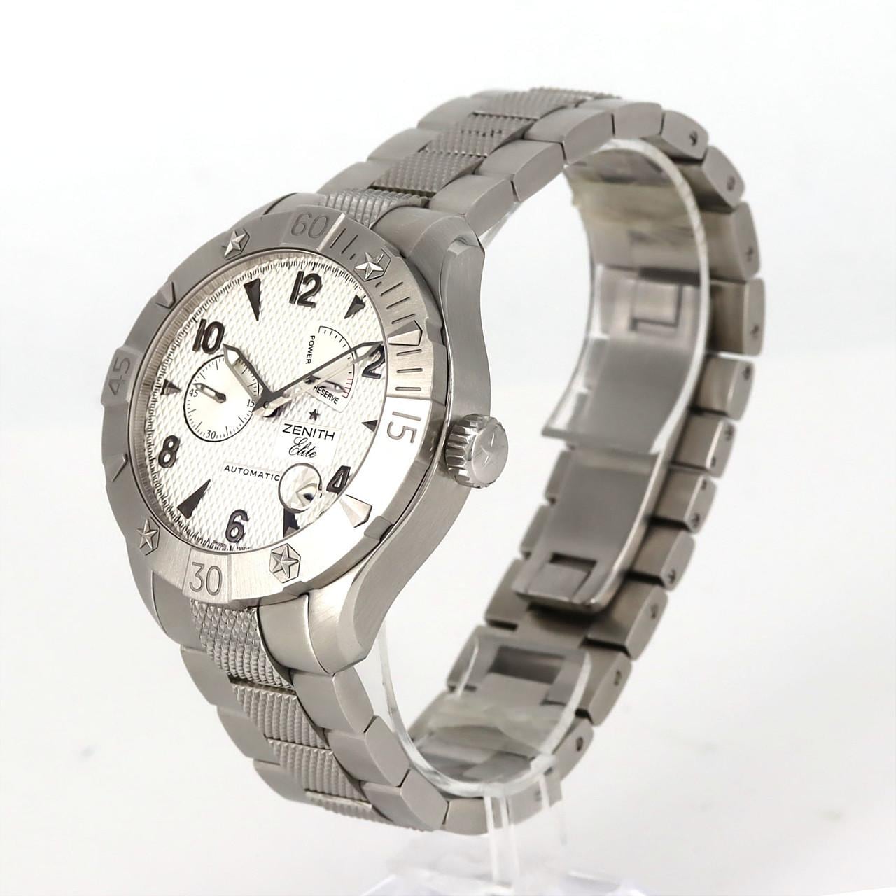 【ノーメンテナンス還元価格】ゼニス デファイクラシックパワーリザーブ 03.0516.685/01.M516 SS 自動巻