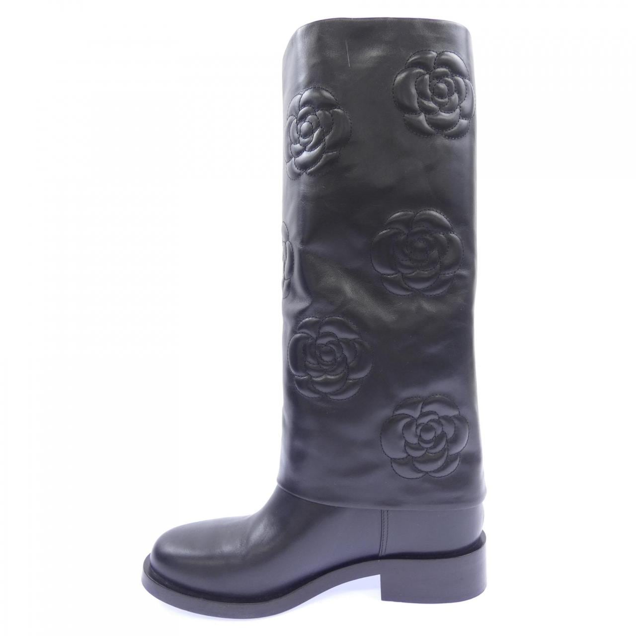 シャネル CHANEL ハイブーツ G32098X47970 ロングブーツ