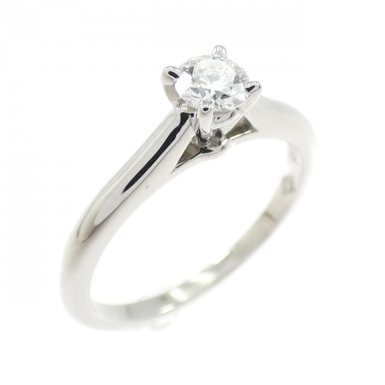 カルティエ 1895 ソリテール リング 0.20CT F VVS1 EXT