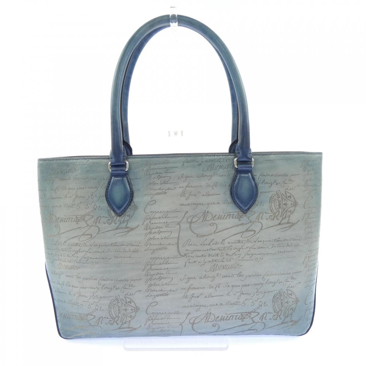 ベルルッティ Berluti トゥジュールスクリットレザートートバッグ BAG