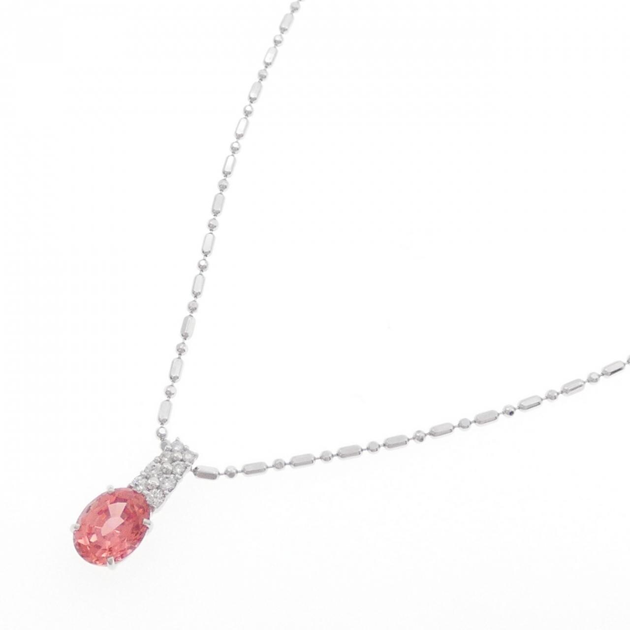 Cresanbel Synthetic Stone Necklace 2.24CT
