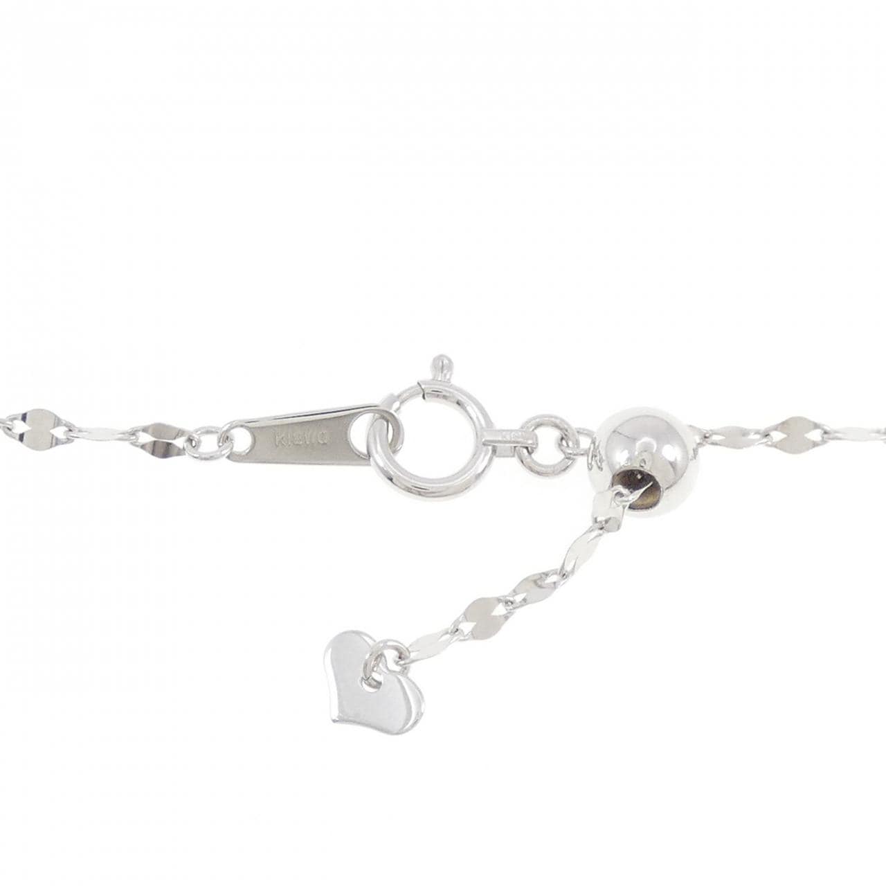 K18WG ネックレス