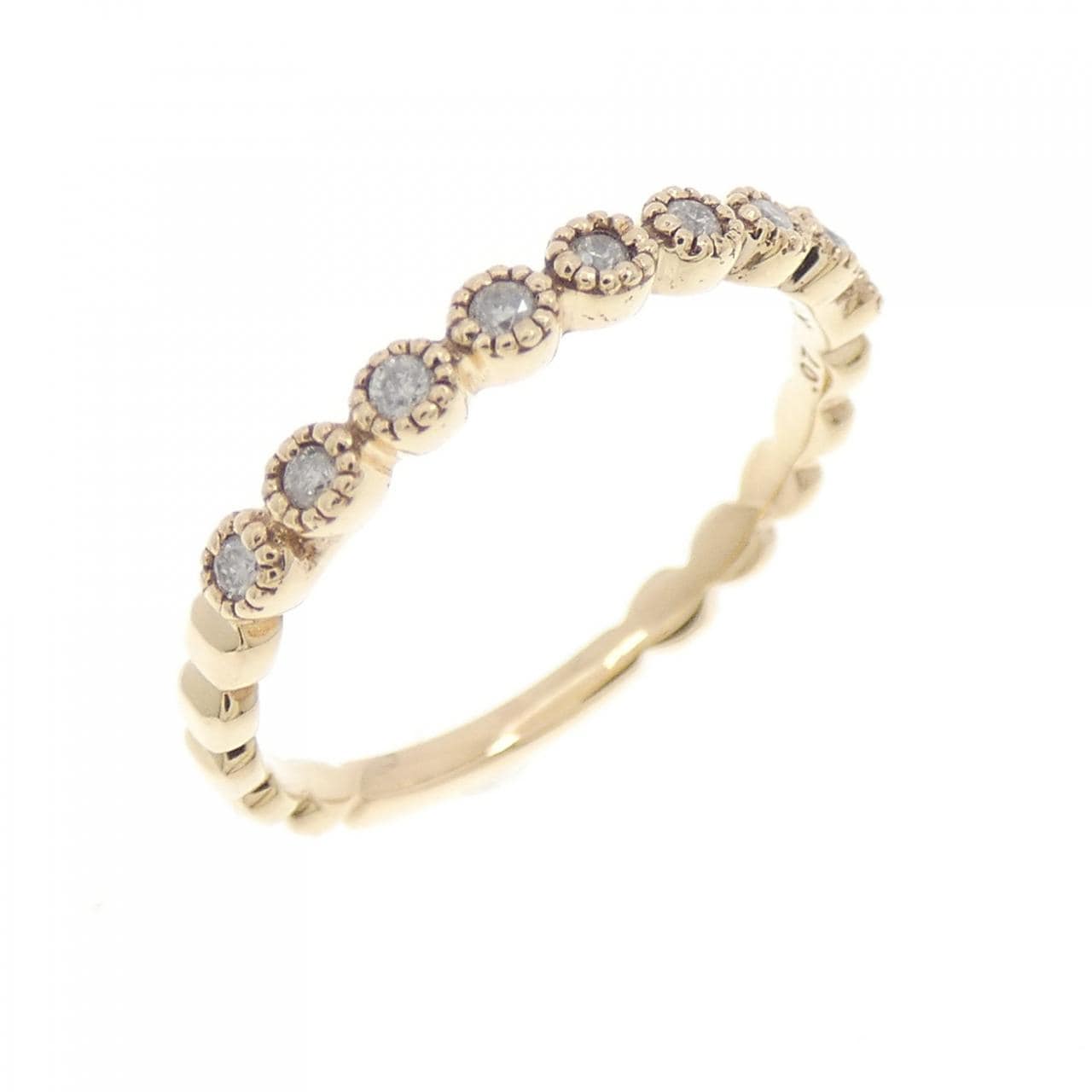 アガット ダイヤモンド リング 0.07CT