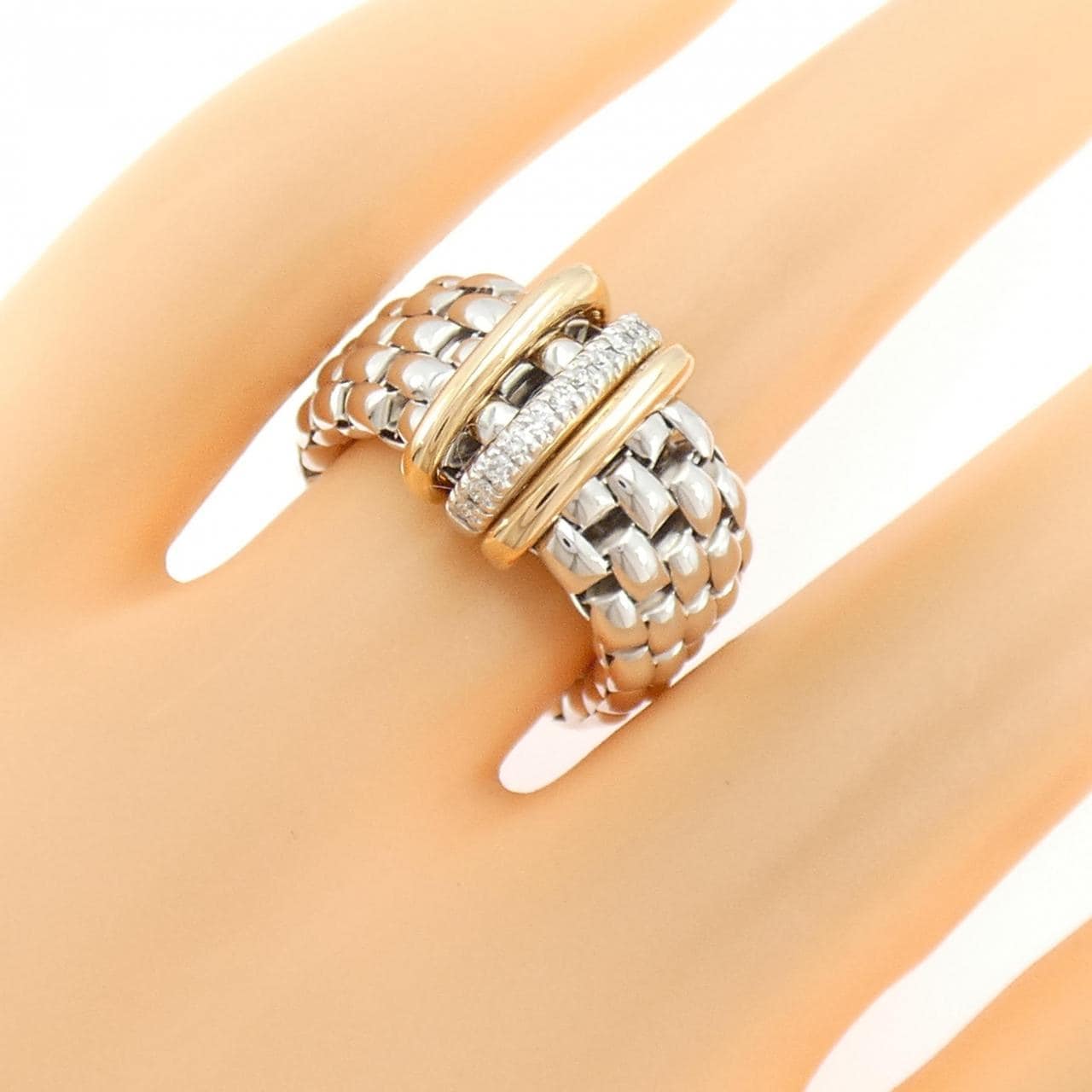 【新品】フォッペ フレグジット リング 0.08CT