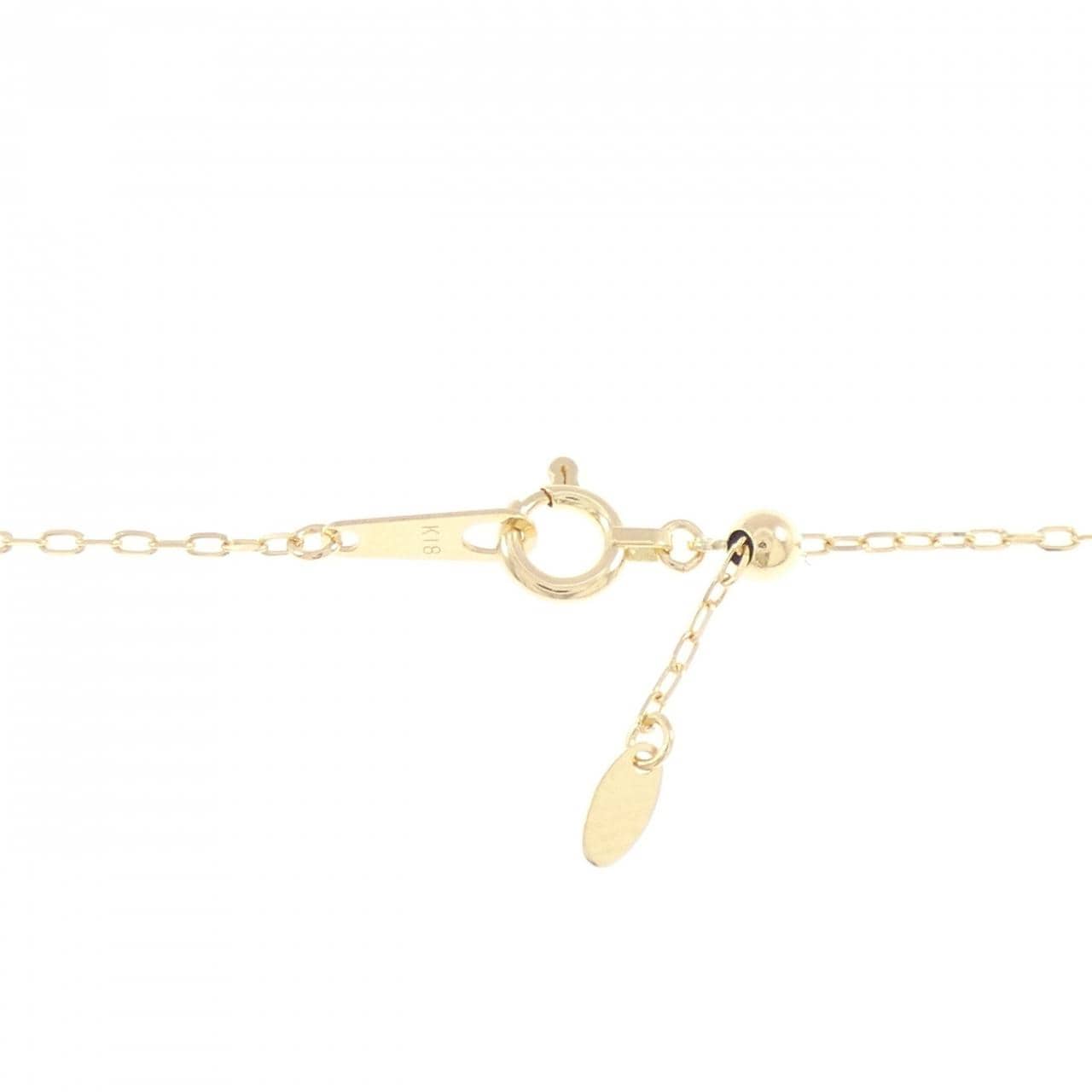 K18YG ロードクロサイト ネックレス 3.50CT