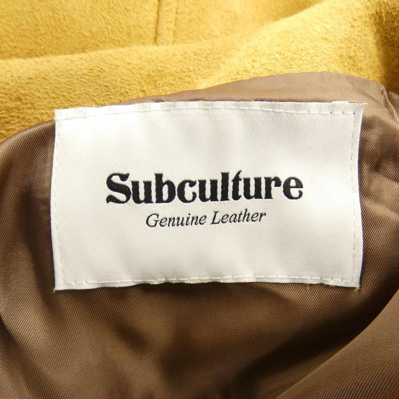 subculture レザージャケット