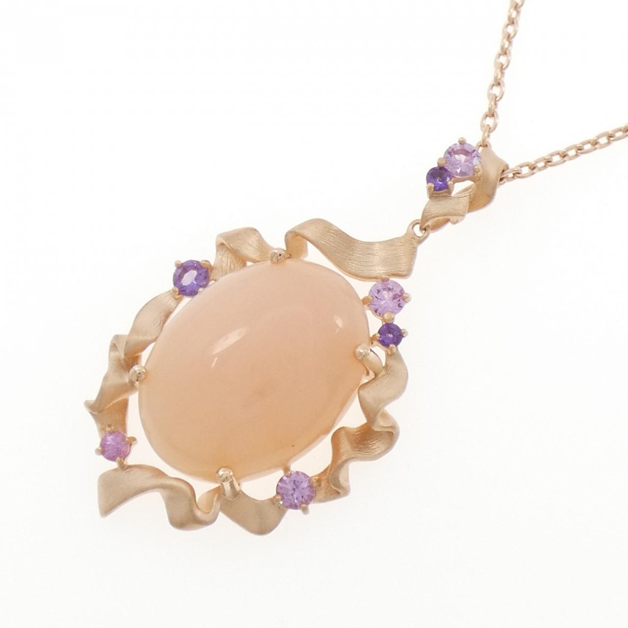 K10PG オパール ネックレス