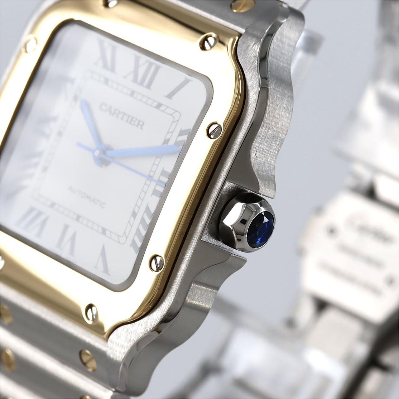 カルティエ サントス･ドゥ･カルティエMM コンビ W2SA0016 SSxYG 自動巻