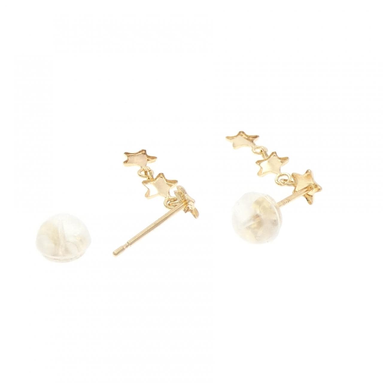 K18YG スター ピアス