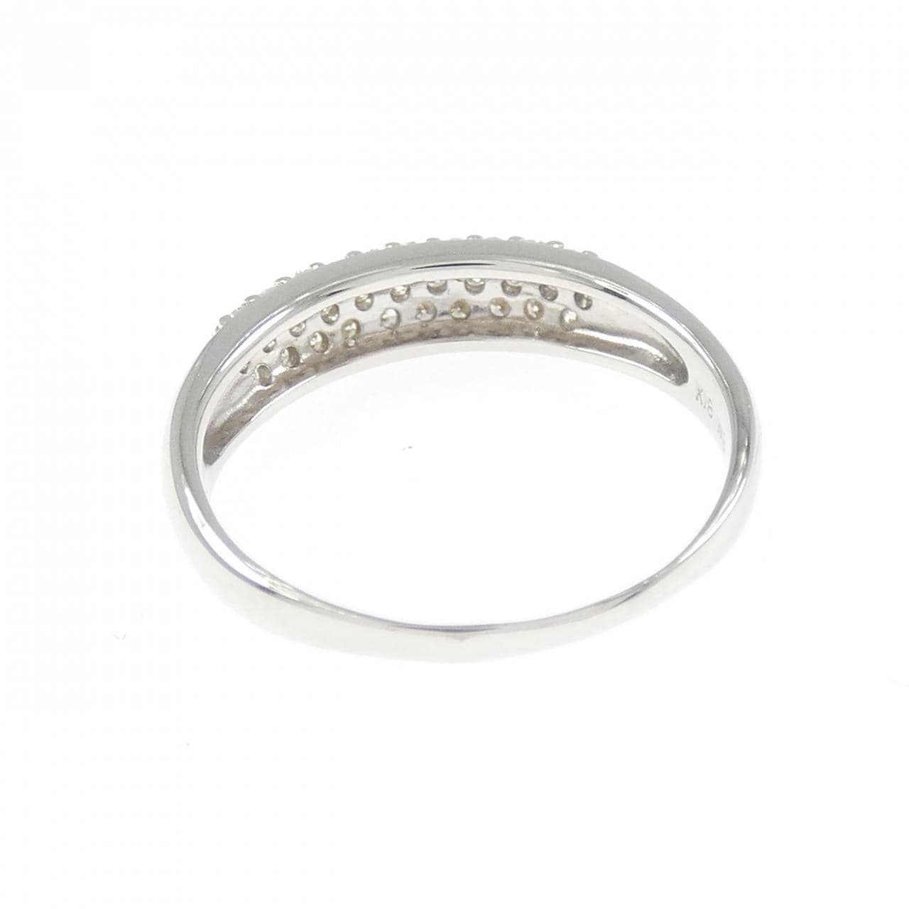 K18WG ダイヤモンド リング 0.25CT