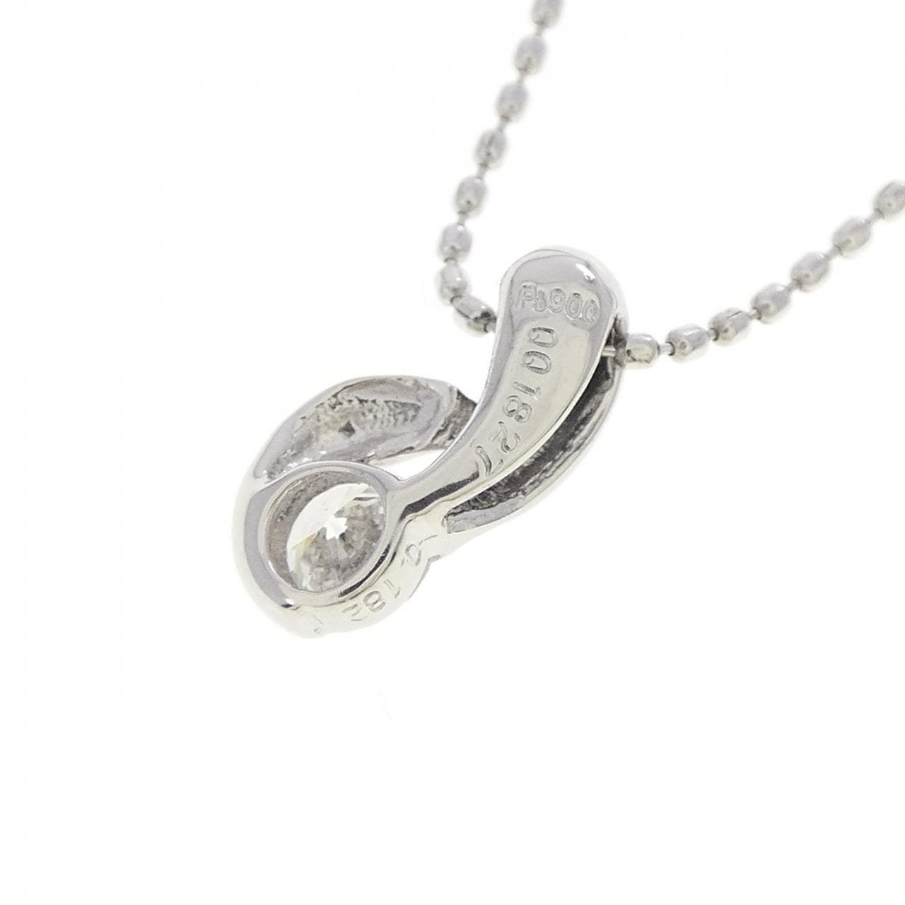 PT900/PT850 ダイヤモンド ネックレス 0.182CT