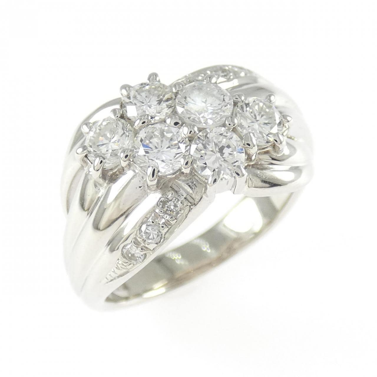 PT900 ダイヤモンド リング 1.01CT