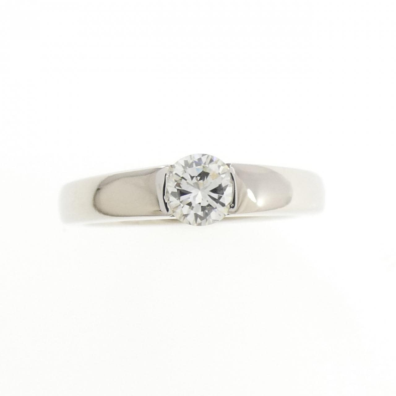 PT900 ソリティア ダイヤモンド リング 0.362CT