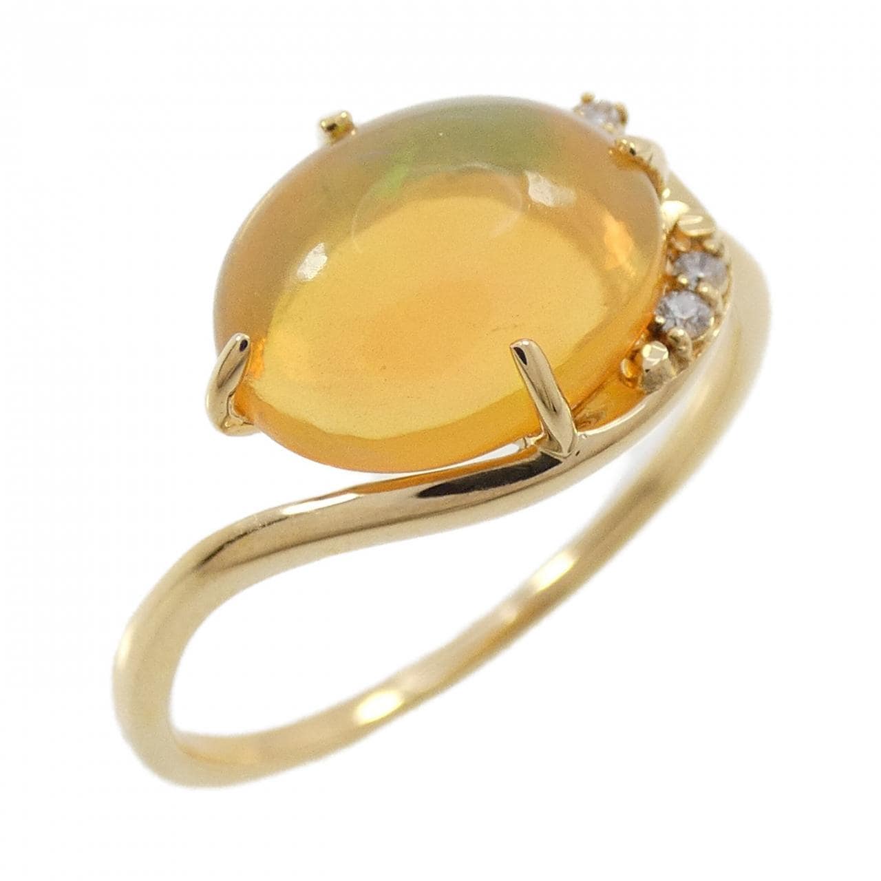 K18YG OPAL Ring 1.30CT