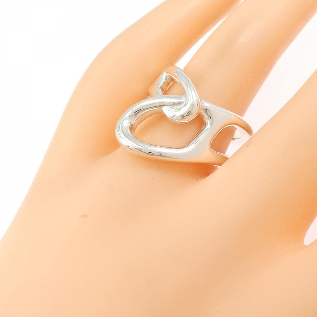 エルメス シェーヌ ダンクル パンク リング