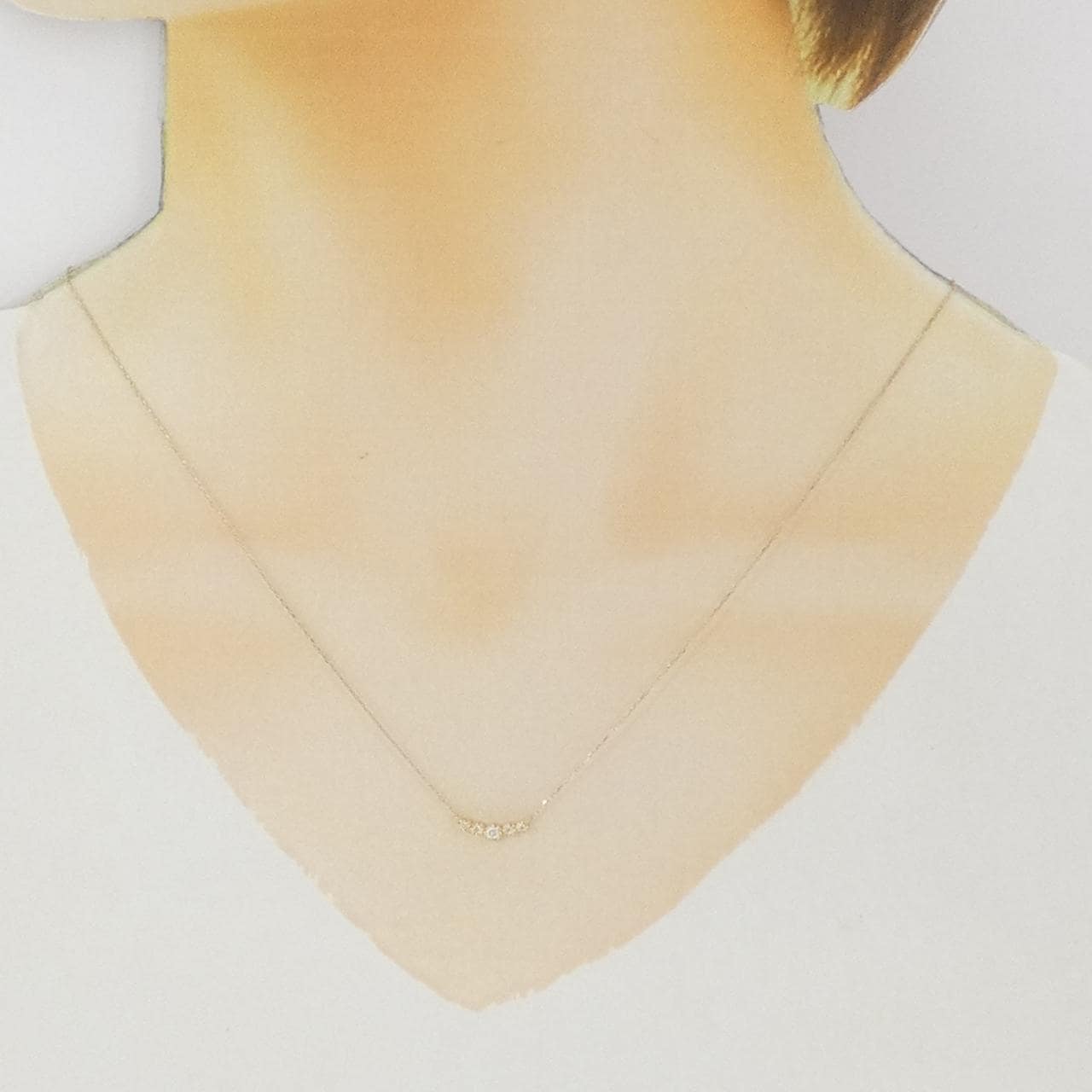 4゜C ダイヤモンド ネックレス