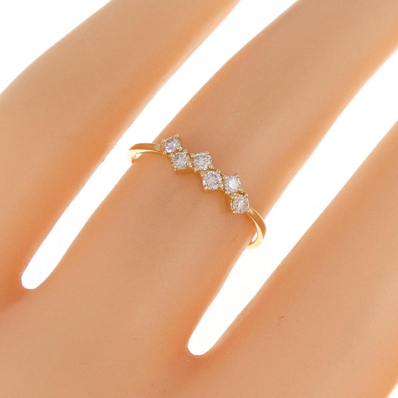 [新品] K18YG钻石0.15CT