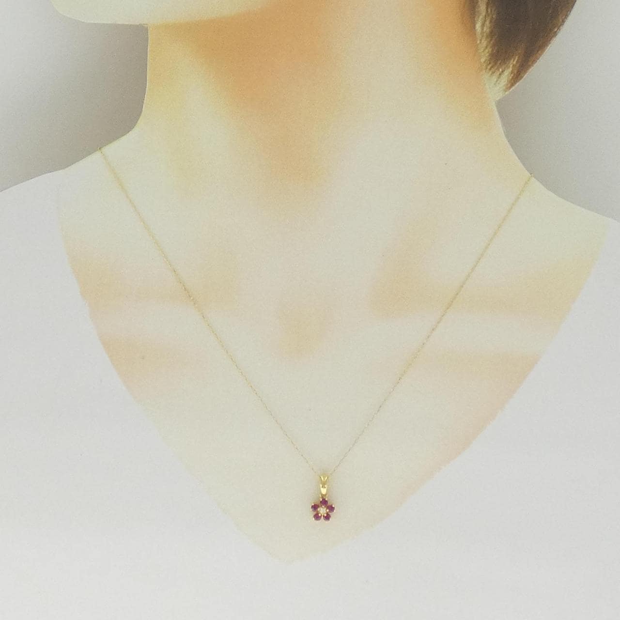 タサキ ルビー ネックレス