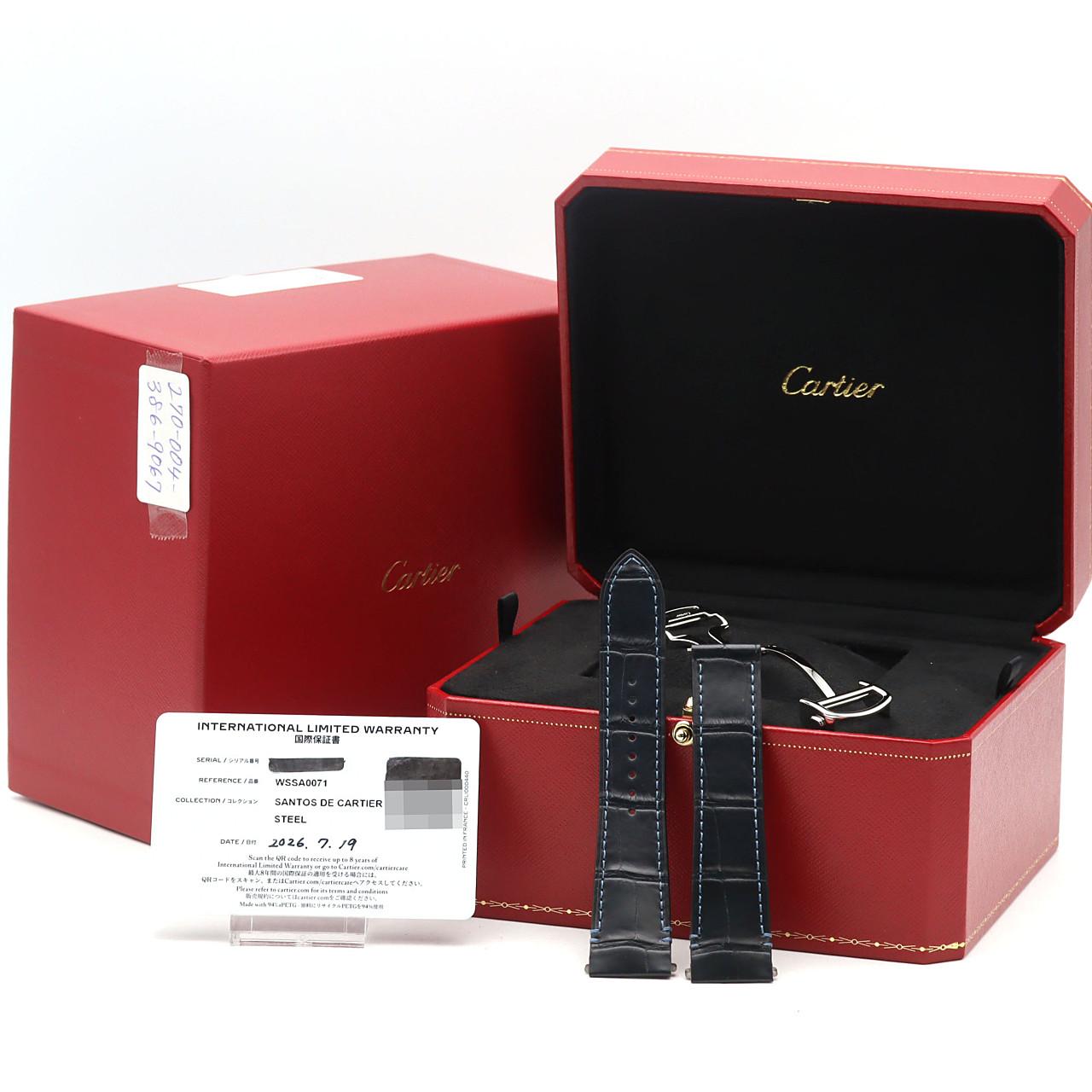 カルティエ サントス･ドゥ･カルティエ LM WSSA0071 SS 自動巻