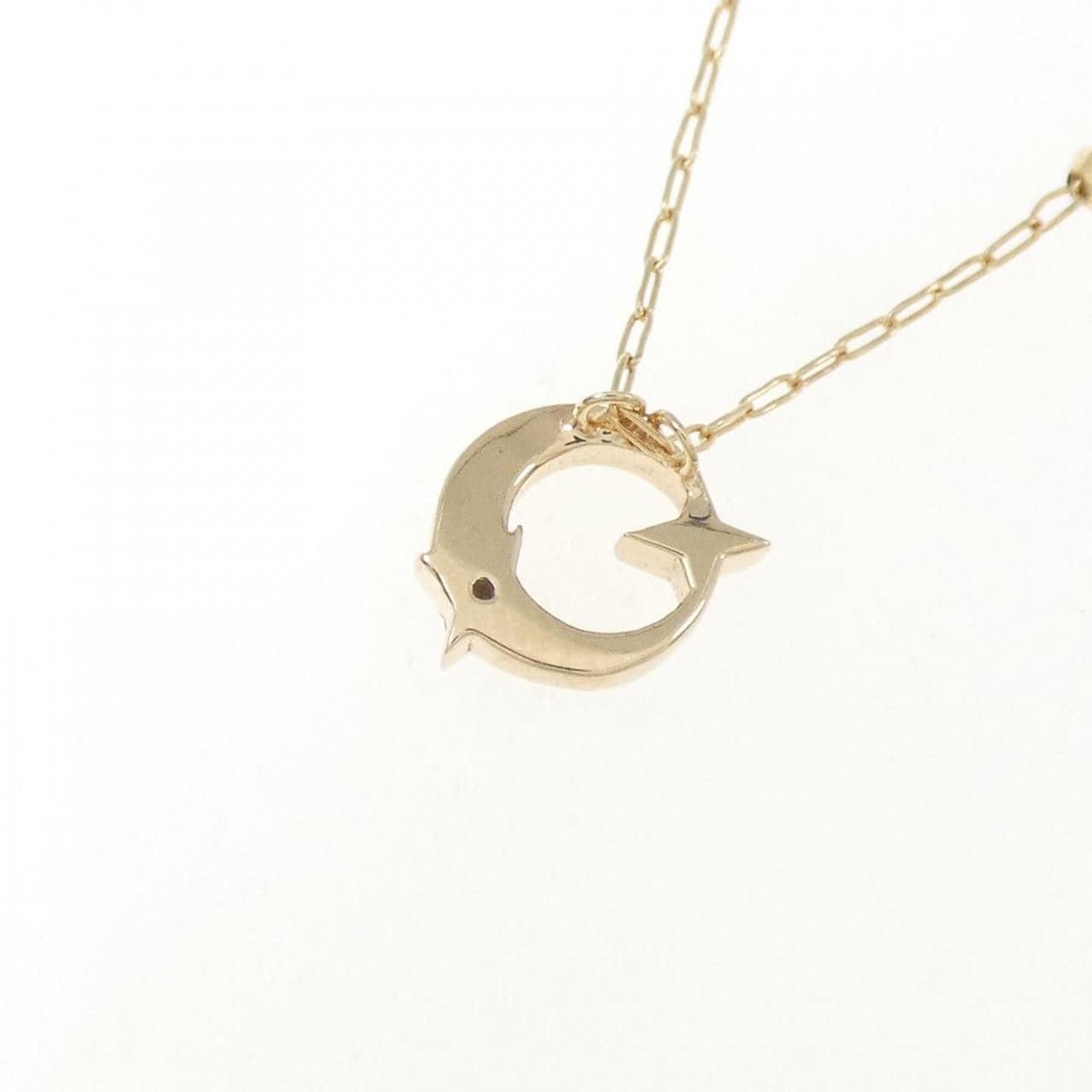 K10YG ダイヤモンド ネックレス