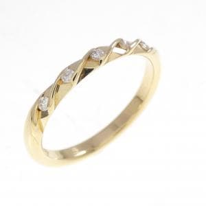 K18YG ダイヤモンド リング 0.07CT