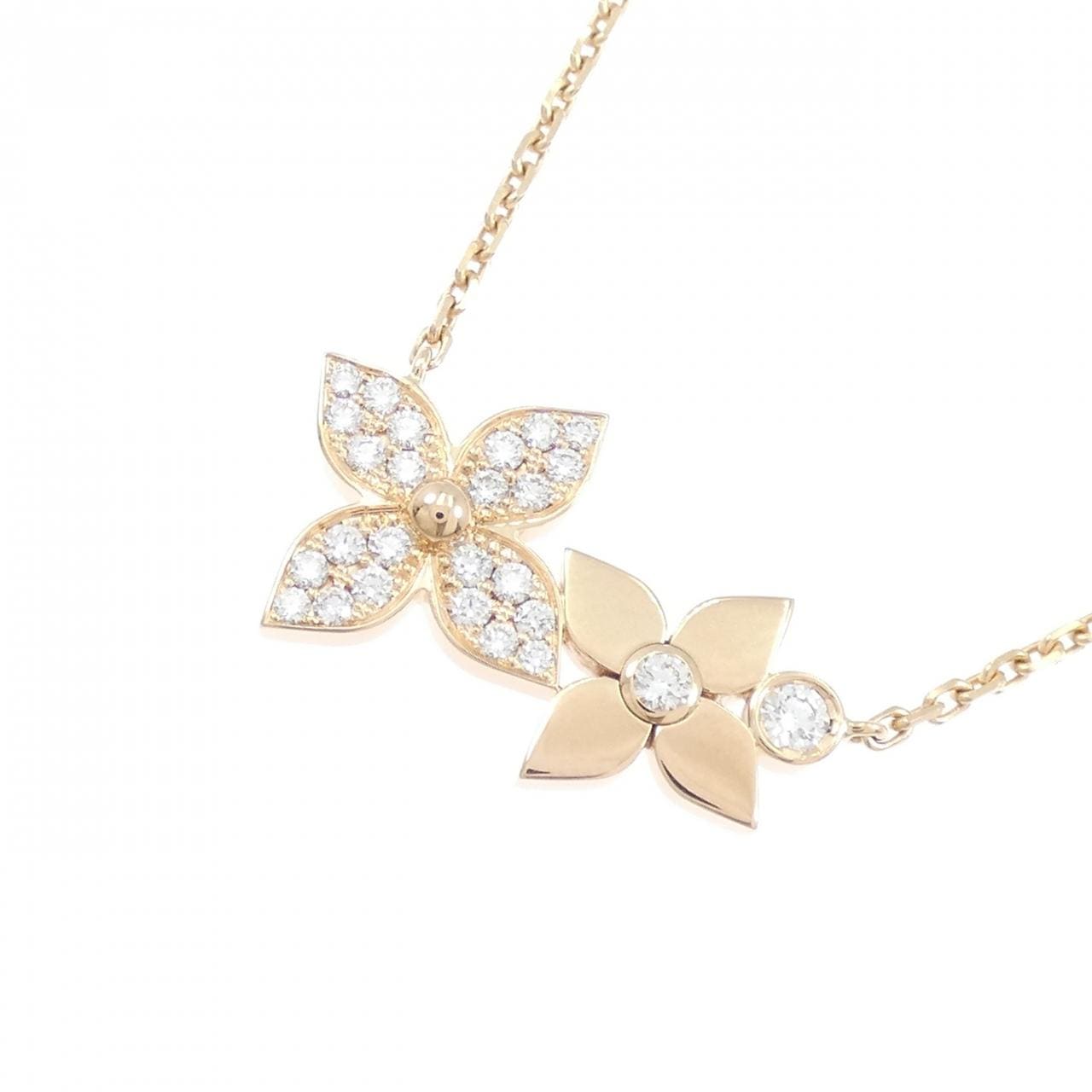 ルイヴィトン スター ブロッサム ドゥーブル ネックレス